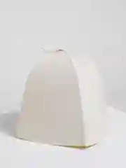 Вишнёвый шапка для бани и сауны, классическая