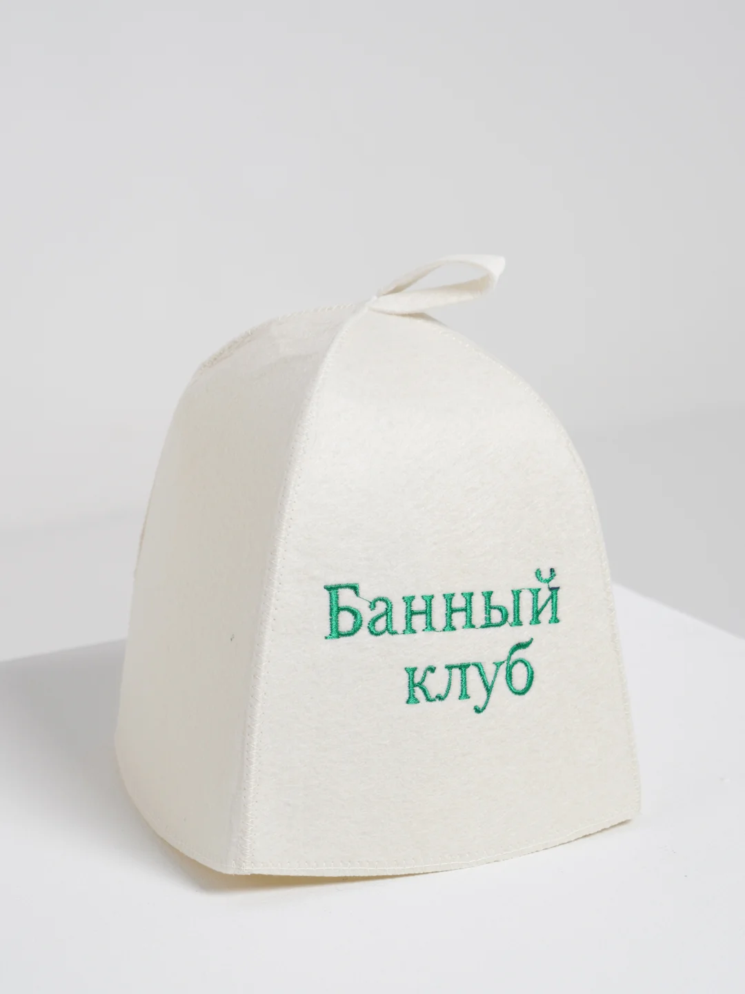 Вишнёвый шапка для бани и сауны, классическая