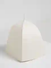 Кремовый шапка для бани и сауны, классическая