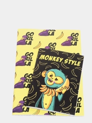 Набор блокнотов А6, А5 Monkey style, 32 листа