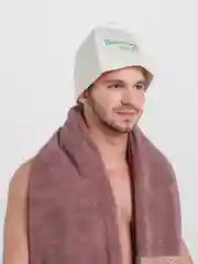 Вишнёвый шапка для бани и сауны, классическая