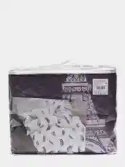 Небесно-голубой покрывало двустороннее стеганое, 145 х 215 см, 1,5-спальное, полисатин