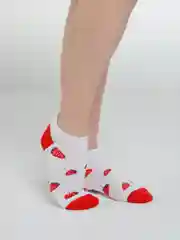 Багровый носки женские