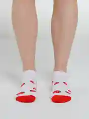 Багровый носки женские