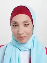 Багровый шапочка под платок "Бони"
