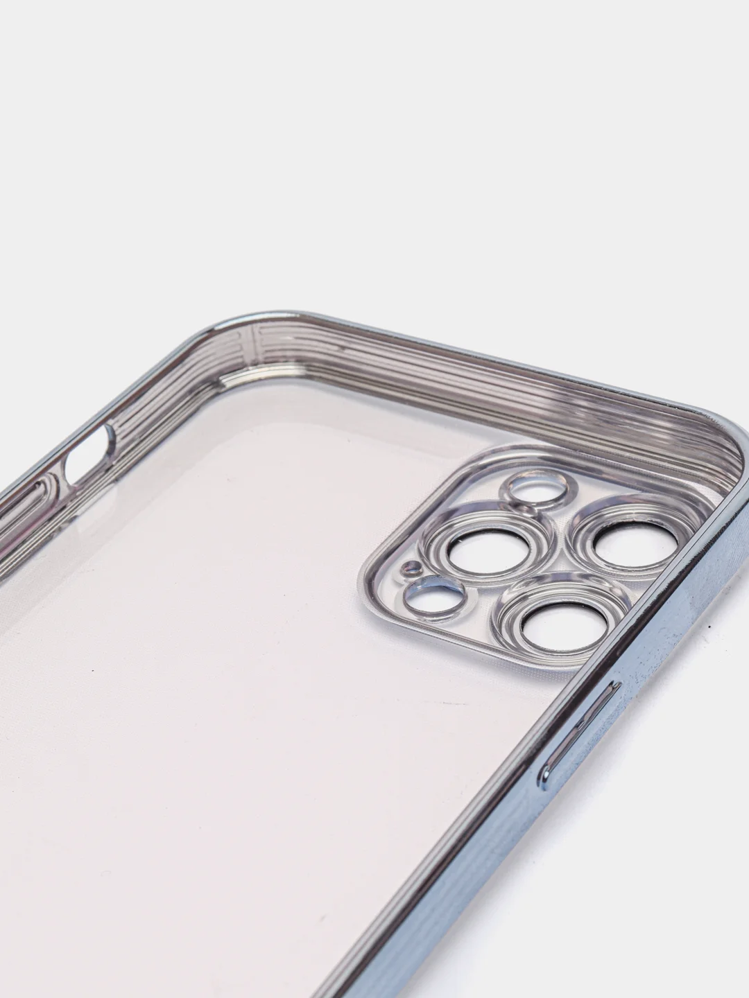 Синий чехол для айфон 12 pro / 11 Pro Max, силиконовый чехол для iPhone с защитой камеры