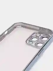 Синий чехол для айфон 12 pro / 11 Pro Max, силиконовый чехол для iPhone с защитой камеры