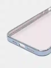 Синий чехол для айфон 12 pro / 11 Pro Max, силиконовый чехол для iPhone с защитой камеры