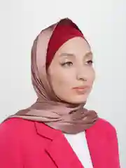 Шоколадный шарфы атласные, палантины, шарф мусульманский, платок мусульманский