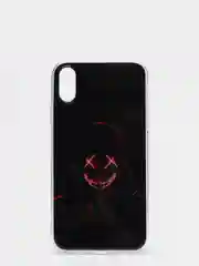 Красный силиконовый чехол IPhone XR, с рисунком