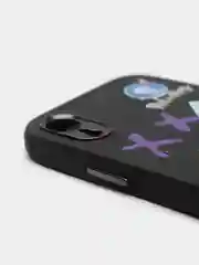 Черный чехол на телефон мультик "Рик и Морти" для IPhone 7/8 Plus, XR, 11, 12 Pro, 13