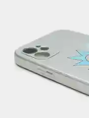 Лазурный чехол на телефон мультик "Рик и Морти" для IPhone XR 11 12 mini Pro 13 Pro