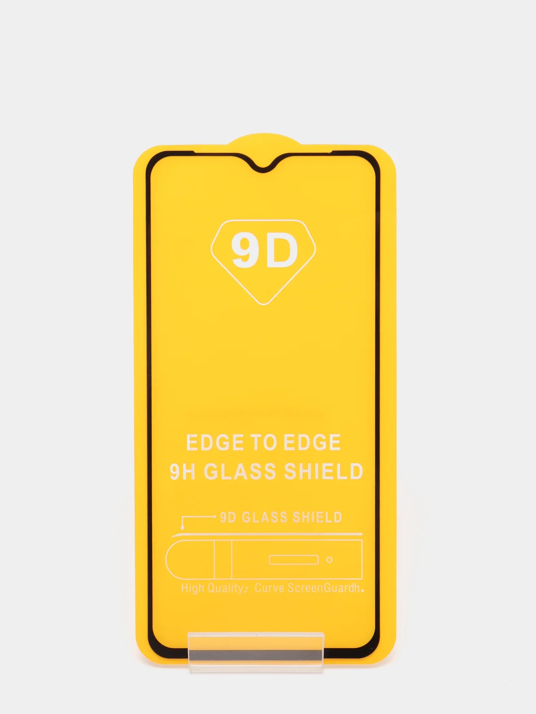Черный защитное стекло 5D с тонкой рамкой для Xiaomi Redmi 8/8A, Redmi Note 4X