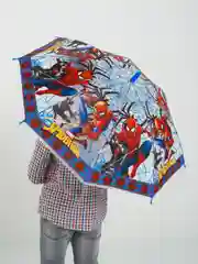 Светло-синий зонт детский "Герои Marvel"