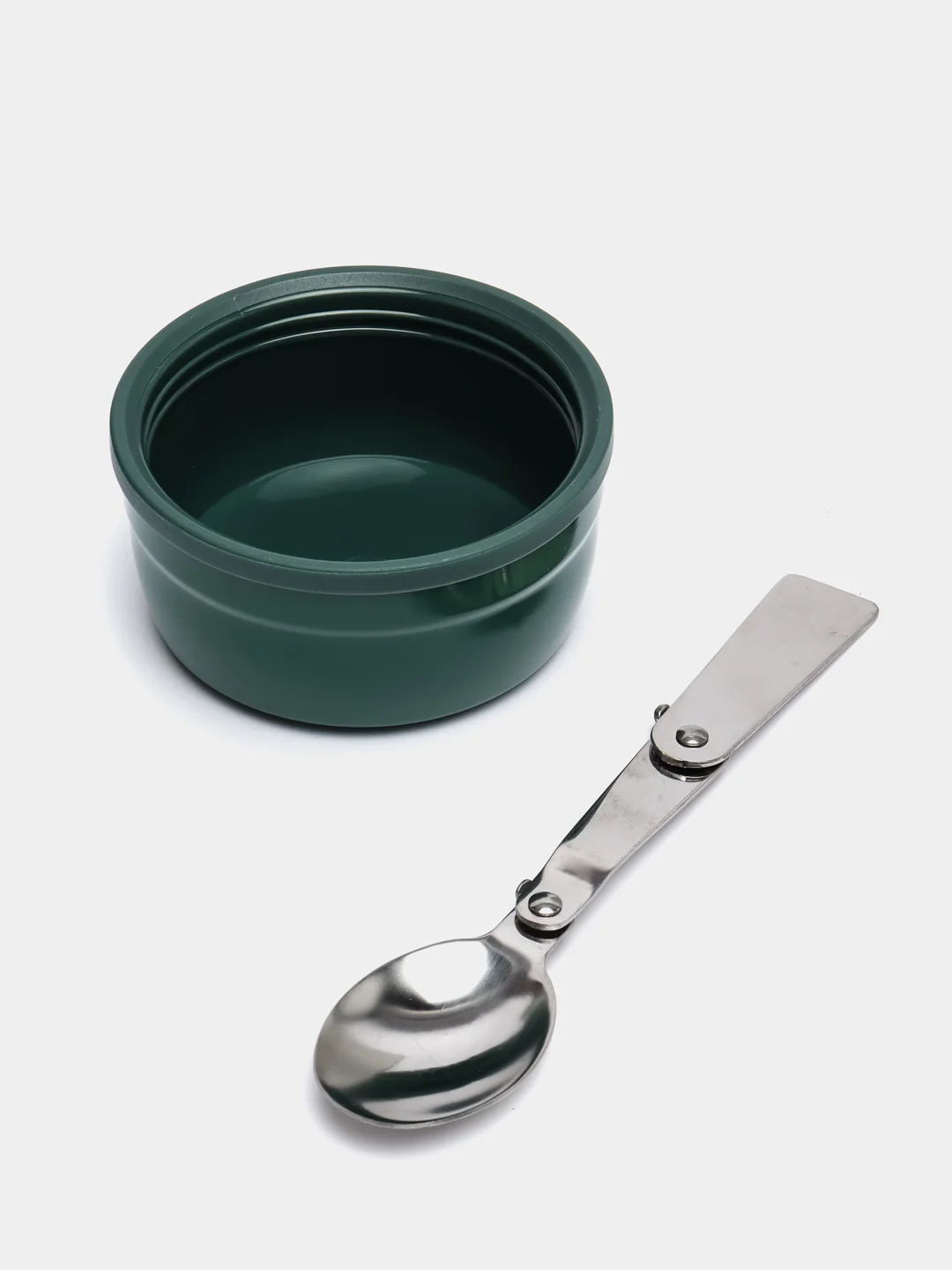 Термос  BIOSTAL-ОХОТА NTS-500G  с широкой горловиной, суповой, с ложкой, 0,5 л