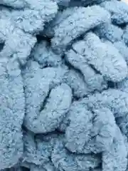 Синий меланж пряжа Alize Puffy петельки