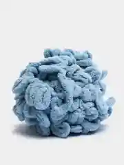 Синий меланж пряжа Alize Puffy петельки