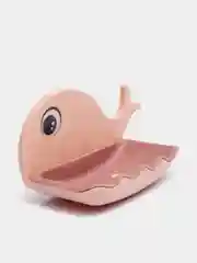 Розовый мыльница настенная