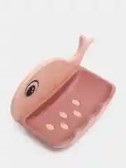 Розовый мыльница настенная