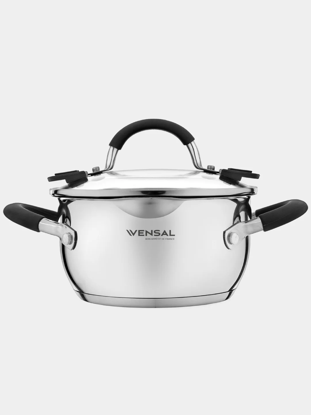 Набор посуды 8 предметов Vensal Magique VS1525 из 3х кастрюль и ковша