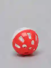 Красный шарик для кошек с бубенчиком, 3,8 см