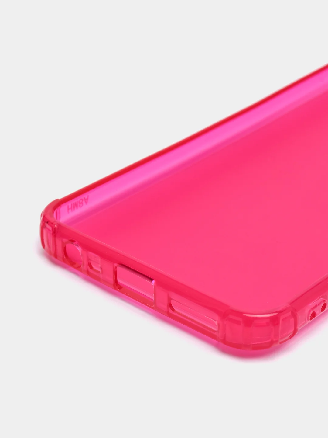 Фиолетовый чехол для Xiaomi Redmi 8/8A/Note 8 цветной матовый, прозрачный
