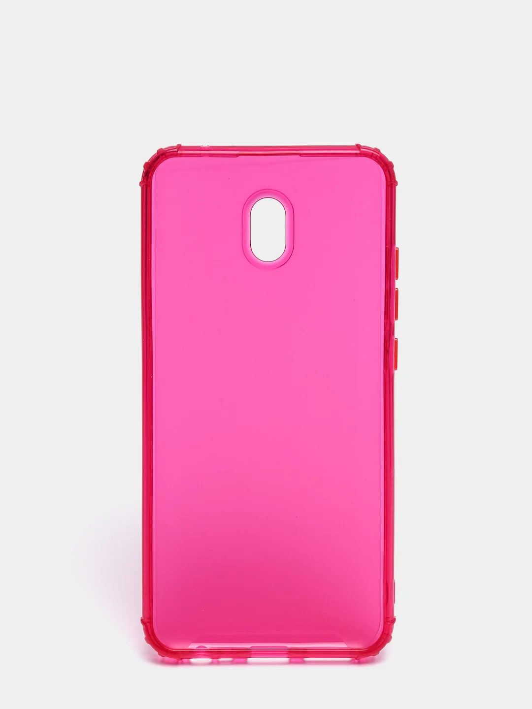 Фиолетовый чехол для Xiaomi Redmi 8/8A/Note 8 цветной матовый, прозрачный