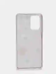Розовый чехол Xiaomi Redmi 10, Сяоми Редми 10 силиконовый мраморный рисунок
