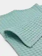 Мятный полотенце вафельное из хлопка, 75*45 см, 1 штука