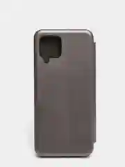 Серебряный чехол-книжка для Samsung Galaxy A22 / M32 / M22