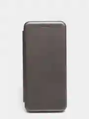 Серебряный чехол-книжка для Samsung Galaxy A22 / M32 / M22