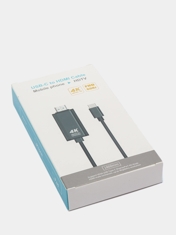 Кабель-переходник с Type-c на HDMI 4k 60hz