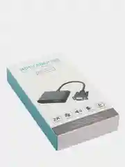 Адаптер сплиттер vga / hdmi + vga, звук и питание