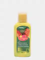 Минеральное удобрение для кактусов, 0,2 л Цветочный рай