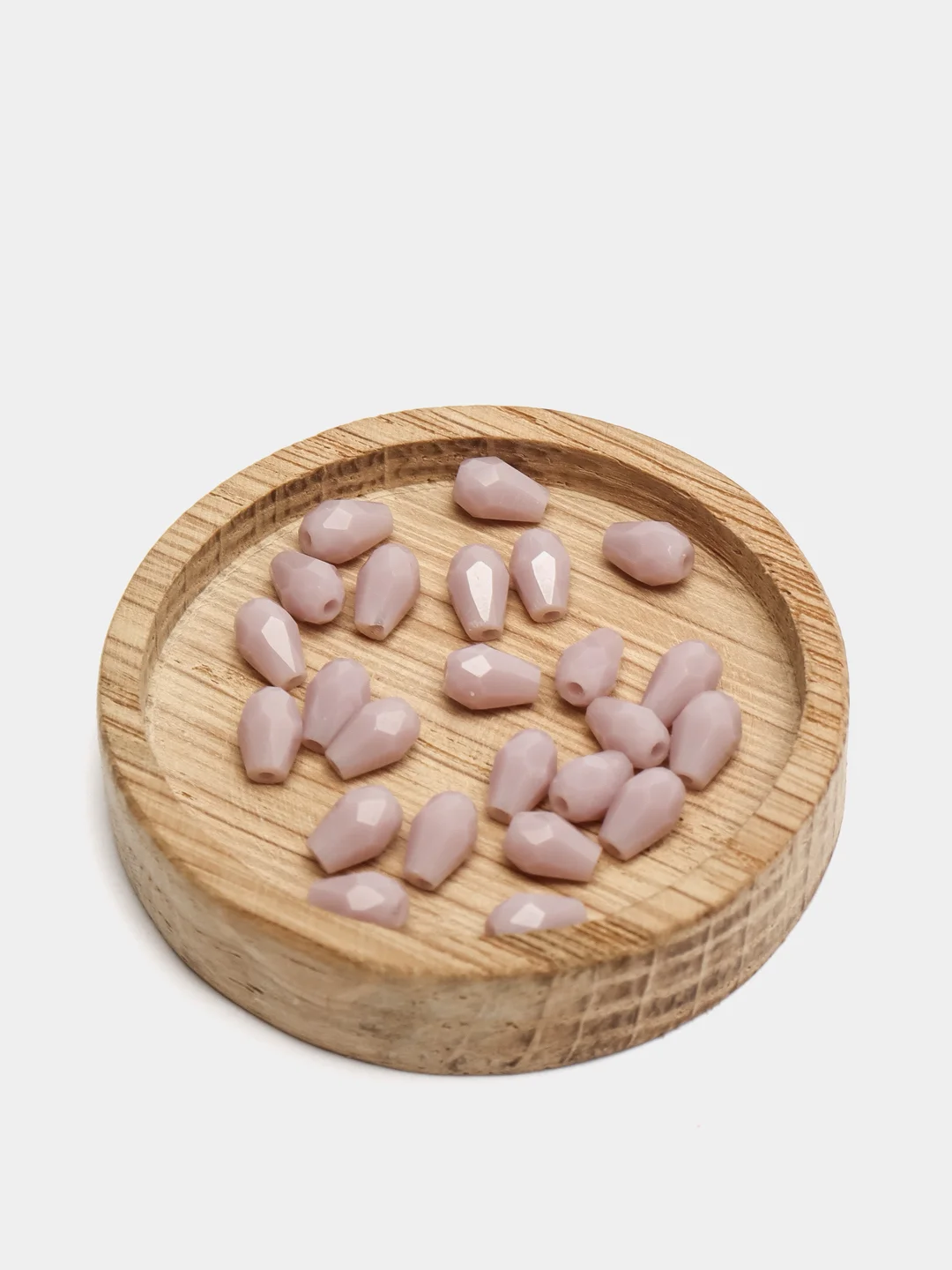 Конфетный капли граненные, из стекла, 3 х 5 мм, 25 штук