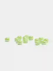 Мятный чешский бисер Preciosa 10/0, Opaque sfinx, 10 и 50 грамм