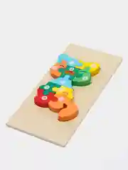 Мятный деревянные пазлы для малышей объемные, развивающая игра животные, ирушки, машинки