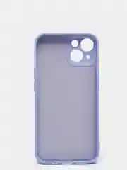 Лавандовый силиконовый чехол с шёлковым покрытием для iPhone 13 Mini, 13 Pro Max