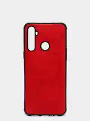 Зеленый чехол Realme C3 / 5 / 6i Реалми С3 / 6ай силиконовый (имитация кожи)