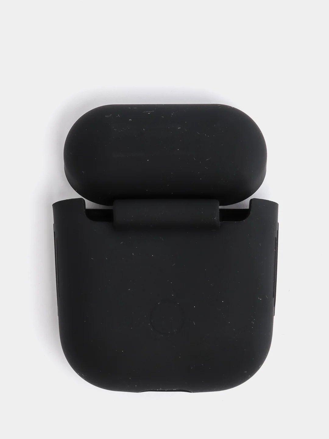 Черный силиконовый чехол для Apple AirPods 1 и AirPods 2