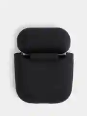 Черный силиконовый чехол для Apple AirPods 1 и AirPods 2