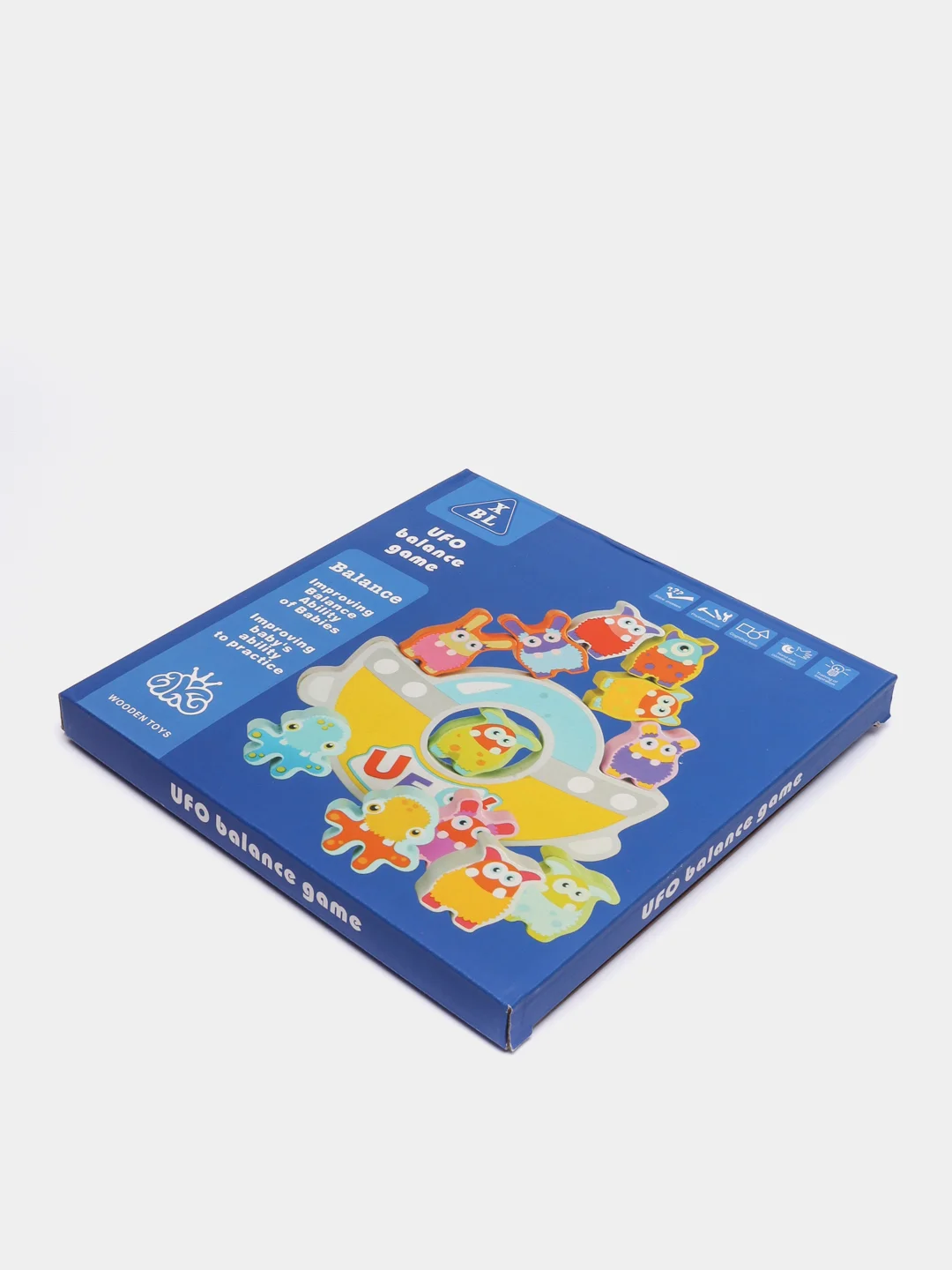 Развивающая игра "НЛО", деревянный конструктор