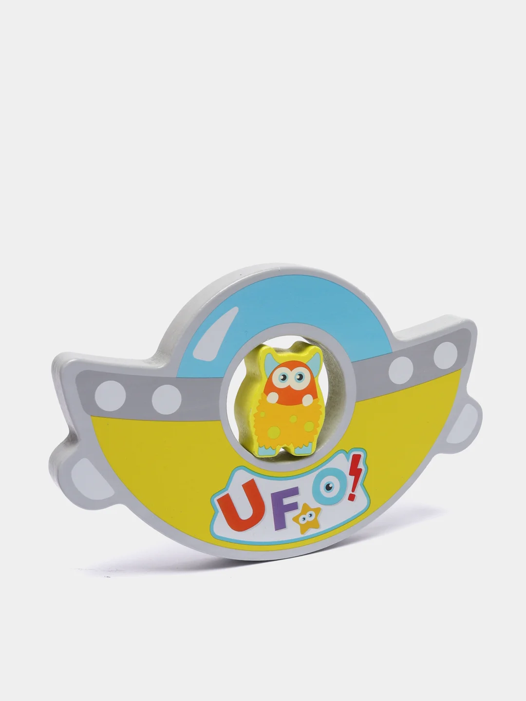 Развивающая игра "НЛО", деревянный конструктор