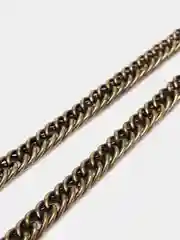 Золотой цепочка для сумки, 120 см, цепь с карабинами