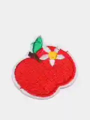 Коралловый термонаклейка тканевая