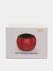 Серебряный портативная колонка Mini wireless speaker G07