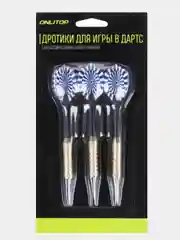 Дротики для дартса, в наборе 3 штуки, микс