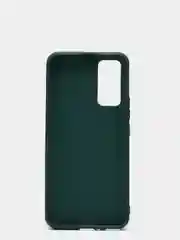 Тёмно-зелёный силиконовый чехол Honor 30, однотонный