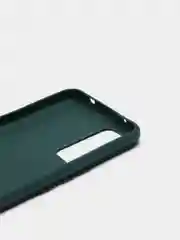 Тёмно-зелёный силиконовый чехол Honor 30, однотонный