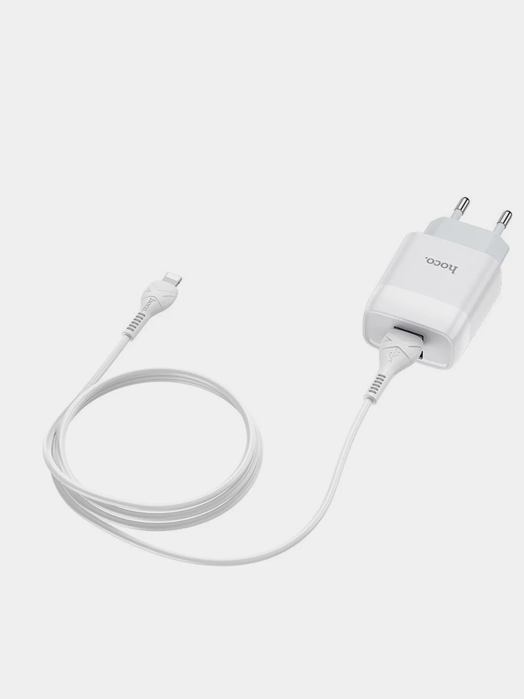 Зарядное устройство HOCO C73A и кабель, 2 USB, 1 м, 2.4 A